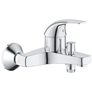 Смеситель для ванны GROHE Start Curve, настенный монтаж, хром (23768000/U) (УЦЕНКА - Царапины на корпусе)