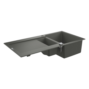 Мойка GROHE K500 с 1,5 чашей, 1000 x 500 мм, серый гранит (31646AT0)