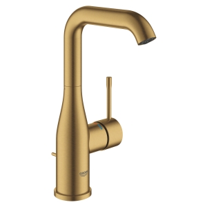 Смеситель для раковины GROHE Essence с донным клапаном, L-size, холодный рассвет матовый (24174GN1)