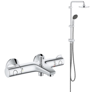 Душевая система Vitalio Start System 180 Flex с термостатом для ванны (NSB0158)