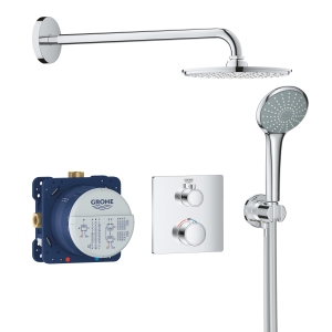 Набор для комплектации душа с Rainshower Cosmopolitan 210, GROHE Grohtherm, хром, (34734000)
