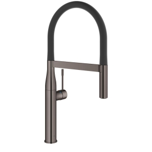 Смеситель для кухни GROHE Essence профессиональный, темный графит глянец (30294A00)