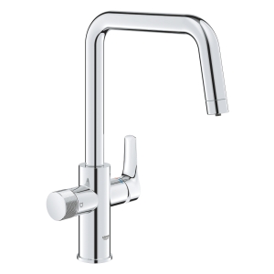 Смеситель для кухни GROHE Blue Pure Start с функцией фильтрации, без фильтра в комплекте, хром (30595000)