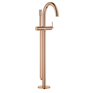 Внешняя часть смесителя для ванны GROHE Atrio напольного монтажа, теплый закат глянец (32653DA3)