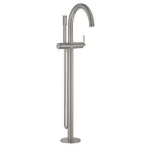 Внешняя часть смесителя для ванны GROHE Atrio напольного монтажа, суперсталь (32653DC3)