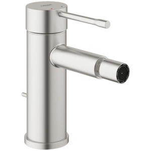 Смеситель для биде GROHE Essence с донным клапаном, суперсталь (32935DC1)