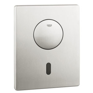 Панель смыва для унитаза GROHE Tectron Skate, 1 режим, нержавеющая сталь (37419SD0)