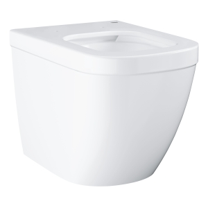 Унитаз напольный приставной безободковый GROHE Euro Ceramic (без сиденья), альпин-белый (39339000)