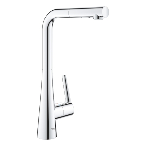 Смеситель для кухни GROHE Zedra с вытяжным душем 2jet, хром (32553002)