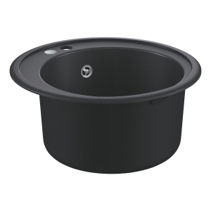 Мойка GROHE K200 с одной чашей, 51 см, черный гранит (31656AP0)