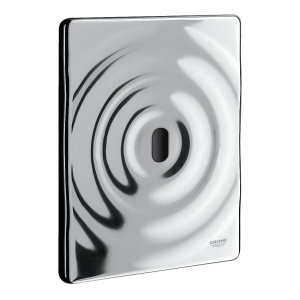 Панель смыва для унитаза GROHE Tectron Surf, 1 режим, хром (38699001)