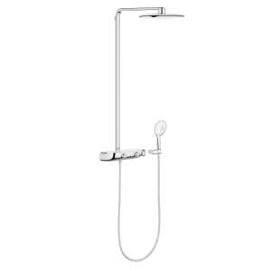 Душевая система GROHE Rainshower System SmartControl 360 MONO с термостатом для душа, белая луна (26361LS0)