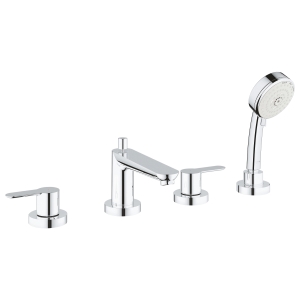 Смеситель для ванны GROHE BauEdge, хром (2512000A)