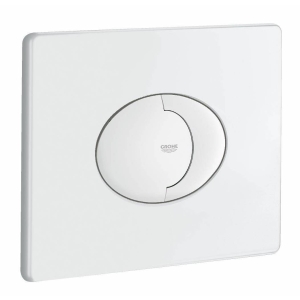 Панель смыва для унитаза GROHE Skate Air, 3 режима, альпин-белый (38506SH0)