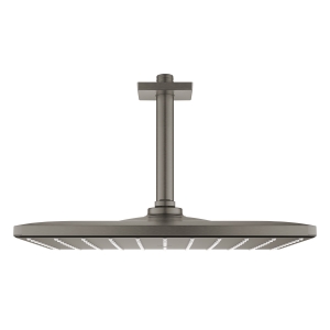 Верхний душ GROHE Rainshower Mono 310 Cube, 9,5 л/мин, 1 режим, 142 мм, темный графит матовый (26566AL0)