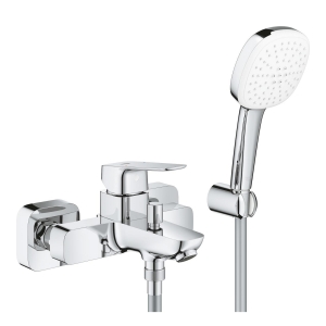 Душевая система GROHE Cubeo со смесителем для ванны, хром (1018140000)