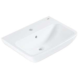 Раковина подвесная GROHE Bau Edge 55 см, альпин-белый (39807000)