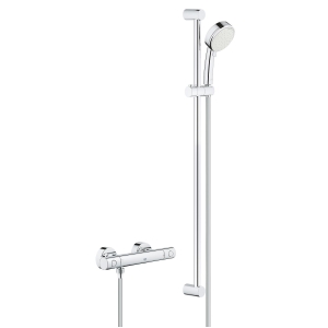 Термостат для душа GROHE Grohtherm 800 Cosmopolitan с душевым гарнитуром, хром (34769000)
