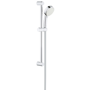 Душевой гарнитур GROHE Tempesta Cosmopolitan 100, 2 режима струи, душевая штанга 600 мм, 5,7 л/мин, хром (2757820E)