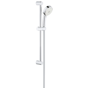 Душевой гарнитур GROHE Tempesta Cosmopolitan 100, 3 режима струи, душевая штанга 600 мм, 9,5 л/мин, хром (27786002)