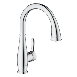 Смеситель для кухни GROHE Parkfield с вытяжным изливом, хром (30215001)