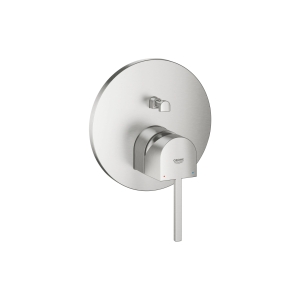 Внешняя часть смесителя для ванны GROHE Plus, суперсталь (24060DC3)