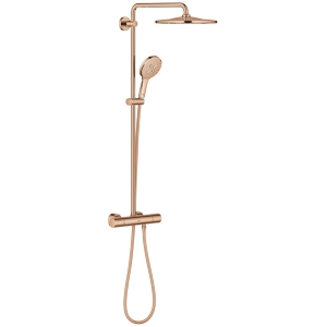 Душевая система GROHE Rainshower SmartActive 310 с термостатом для душа, теплый закат глянец (26836DA0)