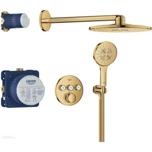 Душевая система GROHE Grohtherm SmartControl с термостатом для душа, холодный рассвет глянец (34863GL0)