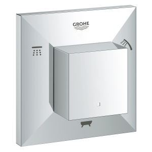 Внешняя часть переключателя потоков GROHE Allure Brilliant на 3 положения, хром (19798000)
