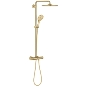 Душевая система GROHE Rainshower SmartActive 310 с термостатом для душа, холодный рассвет матовый (26836GN0)