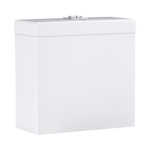 Смывной бачок для унитаза GROHE Cube Ceramic, наполнение снизу, альпин-белый (39490000)