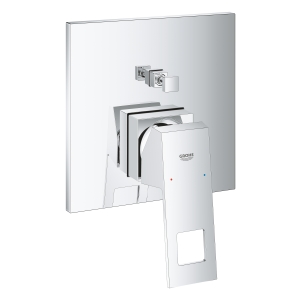 Внешняя часть смесителя для ванны GROHE Eurocube с переключателем на 2 положения, хром (24062000)