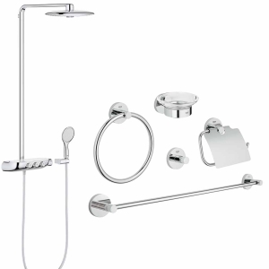Готовый комплект для душа GROHE Rainshower SmartControl 360 DUO (NSB0137)