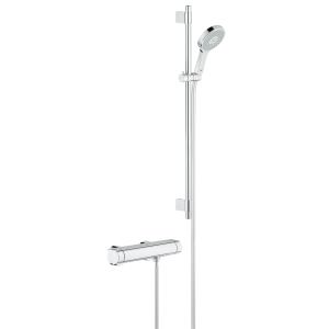 Термостат для душа GROHE Grohtherm 2000 с душевым гарнитуром, хром (34482001)