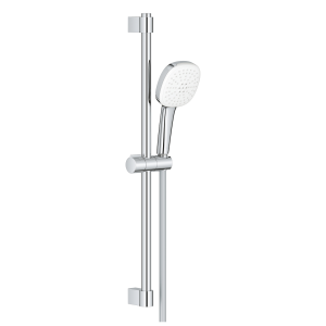 Душевой гарнитур GROHE Tempesta Cube 110, 2 режима струи, душевая штанга 600 мм, 13,5 л/мин, хром (27578003)