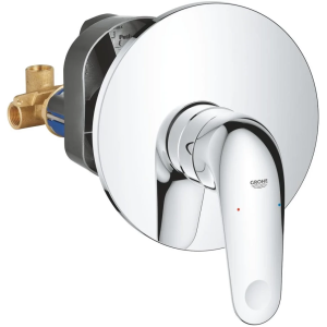 Смеситель для душа GROHE Euroeco в комплекте с монтажной частью, хром (32742001)