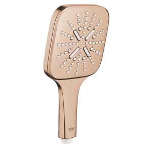 Ручной душ GROHE Rainshower SmartActive 130 Cube, 3 режима, теплый закат матовый (26582DL0)