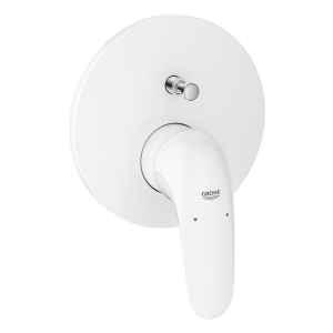 Внешняя часть смесителя для ванны GROHE Eurostyle Solid, белая луна (24047LS3)