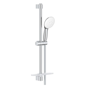 Душевой гарнитур GROHE Tempesta 110 с мыльницей, 3 режима струи, душевая штанга 600 мм, 13,5 л/мин, хром (27927003)