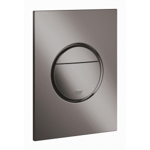 Панель смыва для унитаза GROHE Nova Cosmopolitan S, 3 режима, темный графит глянцевый (37601A00)
