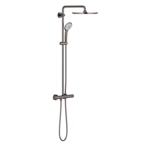 Душевая система GROHE Euphoria System 310 с термостатом для душа, темный графит глянцевый (26075A00)