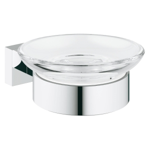Мыльница с держателем GROHE Essentials Cube, хром (40754001)