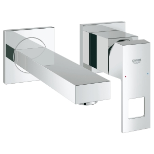 Внешняя часть смесителя для раковины GROHE Eurocube на 2 отверстия, S-Size, хром (19895000)