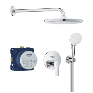 Душевая система GROHE Eurosmart со смесителем для ванны, хром (25288000)