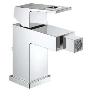 Смеситель для биде GROHE Eurocube с донным клапаном, хром (23138000)