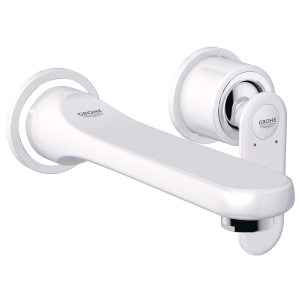 Внешняя часть смесителя для раковины GROHE Veris, белая луна (19342LS0)