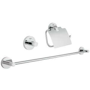 Набор аксессуаров GROHE Essentials (3 предмета), хром (40775001)