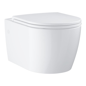 Подвесной унитаз GROHE Bau Ceramic с сиденьем с микролифтом, альпин-белый (103860SH00)