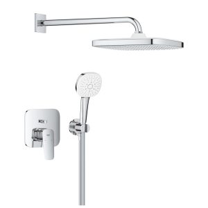 Душевая система GROHE Cubeo со смесителем для душа, хром (1053360000)