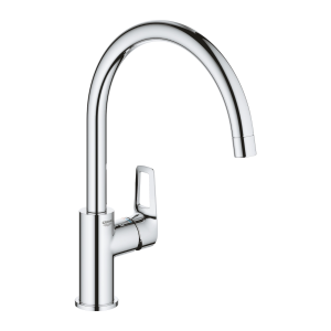 Смеситель для кухни GROHE Start Loop с высоким C-образным изливом, хром (31374001)
